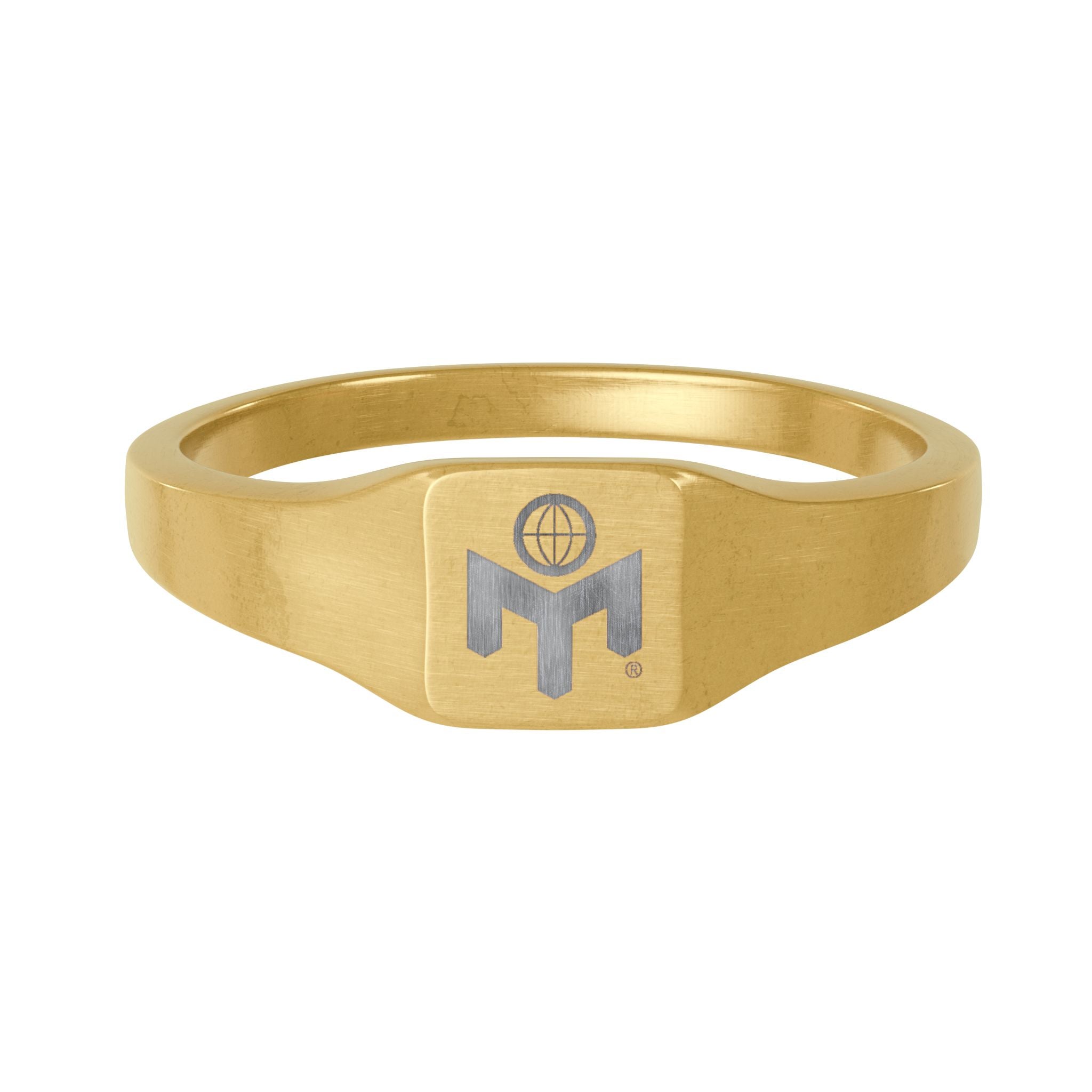 Unisex sormus, logokaiverrus